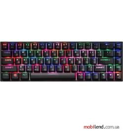 2E KG380 RGB Gateron Blue Switch Black (2E-KG380UBK-BL)