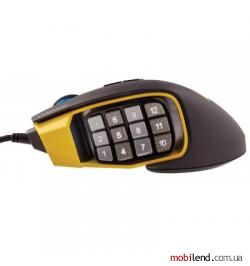 Corsair Scimitar Pro RGB MOBA/MMO Black/Yellow (CH-9304011-EU)
