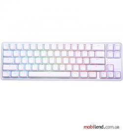 Hator Skyfall Hex Gateron Clear USB/Bluetooth ENG White (HTK-667)