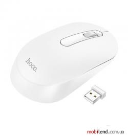 Hoco GM14 Platinum business wireless mouse White