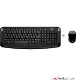 HP Keyboard & Mouse 300 Black (3ML04AA)
