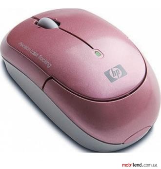 HP Pink Wireless Laser Mini Mouse (KJ453AA)