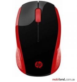 HP Wireless Mouse 200 Red (2HU82AA)