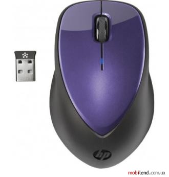 HP x4000 Wireless Mouse (Bright Purple) with Laser Sensor (H2F48AA)
