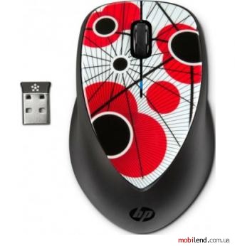 HP x4000 Wireless Mouse (Poppy) with Laser Sensor (H2F39AA)