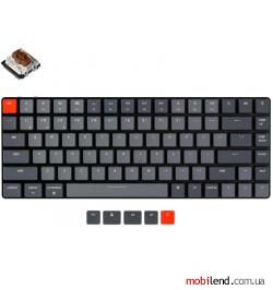 Keychron K2 84 keys, Gateron Brown, White LED, Black (A3_KEYCHRON)