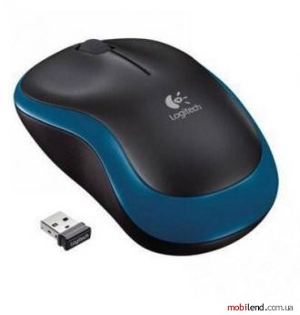 Logitech M185 Wireless Mouse (Blue)
