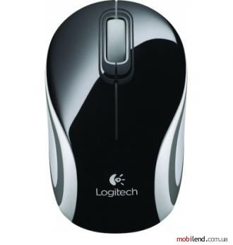 Logitech M187 Wireless Mini Mouse (Black)