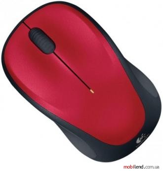 Logitech M235 Wireless Mouse Red (910-002497)