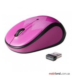 Logitech m317c Wireless Mouse Purple Zigzag (910-004473)