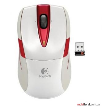 Logitech M525 Wireless Mouse (Pearl White)