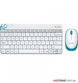 Logitech MK240 Nano Wireless Combo White (920-005791)
