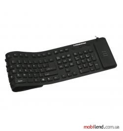Manhattan Roll-Up Keyboard USB Black (177436)