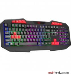 Marvo K602 USB Multi-LED Black Eng