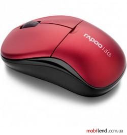 RAPOO 1090p Optical Mouse Red