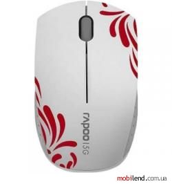 RAPOO 3300p Wireless Optical Mini Mouse White