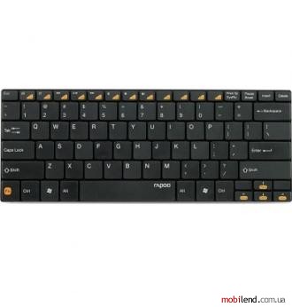 RAPOO Bluetooth Ultra-slim Keyboard E6100 (Black)