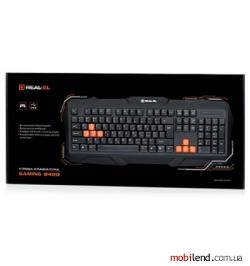 REAL-EL 8400 Gaming Black (EL123100014)