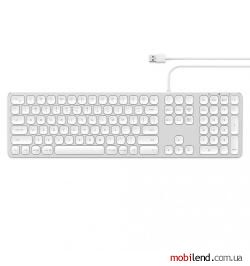 Satechi Aluminum USB Wired Keyboard Silver US (ST-AMWKS)