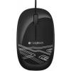 Logitech M105 Corded Optical Mouse (Black)