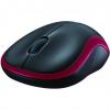 Logitech M185 Wireless Mouse (Red)
