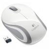 Logitech M187 Wireless Mini Mouse (White)