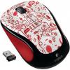 Logitech M325 Wireless Mouse Red Smile