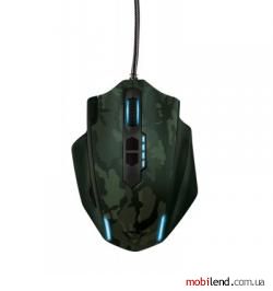 Trust GXT 155C Gaming Mouse - Green Camouflage (20853)