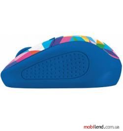 Trust Primo Wireless Mouse Blue Geometry (21480)