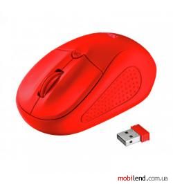 Trust Primo Wireless Mouse - matte red (22138)