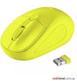 Trust Primo Wireless Mouse Neon Yellow (22742)