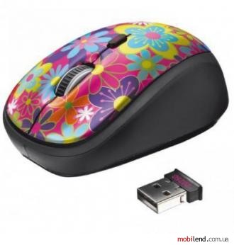 Trust Yvi Wireless Mouse Flower power (20250)
