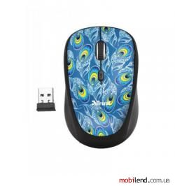 Trust Yvi Wireless Mouse Peacock (23388)