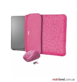 Trust Yvo with Sleeve Pink Hearts (23443)