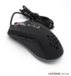 XO Wolf Warriors RGB Game Wired Mouse Black (XO-M3)