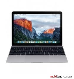 Apple MacBook 12 Space Gray (Z0TY0003K), Middle 2017