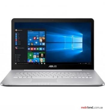 Asus N752VX Gray Silver