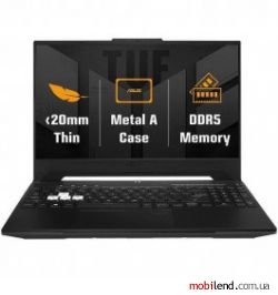 ASUS TUF Dash F15 FX517ZC Off Black (FX517ZC-HN059W)