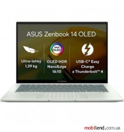 ASUS Zenbook 14 OLED UX3402ZA Aqua Celadon all-metal (UX3402ZA-OLED372W)