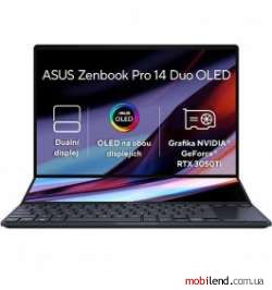 ASUS Zenbook Pro 14 Duo OLED UX8402ZE Tech Black all-metal (UX8402ZE-OLED085W)