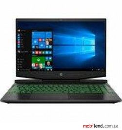 HP Pavilion Gaming 15-dk1010ur Shadow Black/Green Chrome (10B18EA)