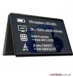 HP Spectre x360 16-f1901nc Black (732Z3EA)