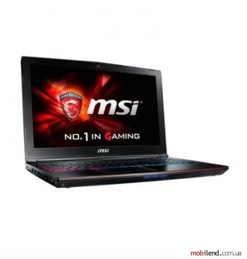 MSI GE62 2QF Apache Pro (GE622QF-296XPL)