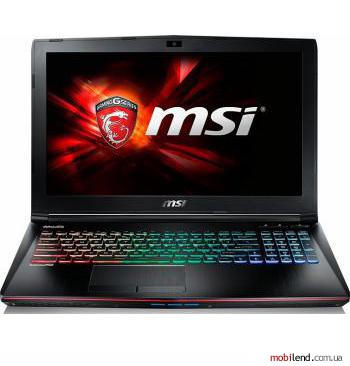 MSI GE62 6QD Apache Pro (GE626QD-887XPL)