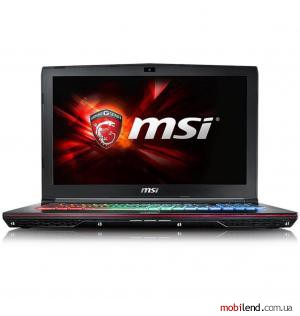 MSI GE62 6QF Apache Pro (GE626QF-200FR) Black/Silver