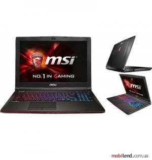 MSI GE62 Apache (GE626QC-020XPL)