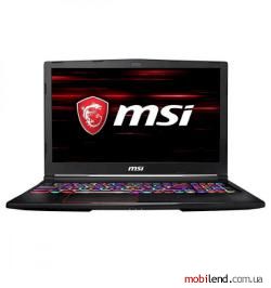 MSI GE63 8SE Raider RGB (GE63RGB8SE-609US)