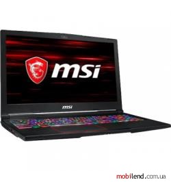 MSI GE63 8SF Raider RGB (GE63 8SF-062XPL)