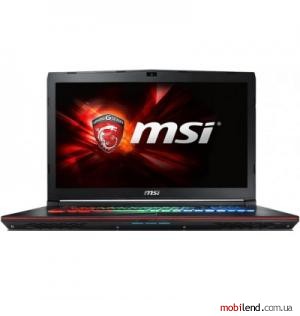 MSI GE72 2QE Apache (GE722QE-027US)