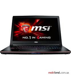 MSI GE72 6QC-261BY Apache